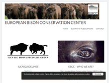 Tablet Screenshot of bison-ebcc.eu